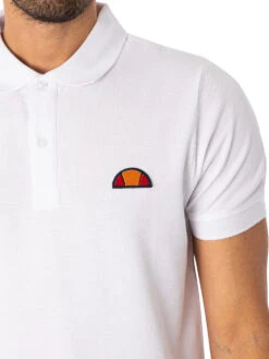 Ellesse Montura Polo Shirt - White -Standout Fashion Shop 37573d