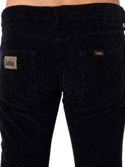 Lois Jeans New Dallas Jumbo Cord Jeans - Navy Blue -Standout Fashion Shop 37707d 1