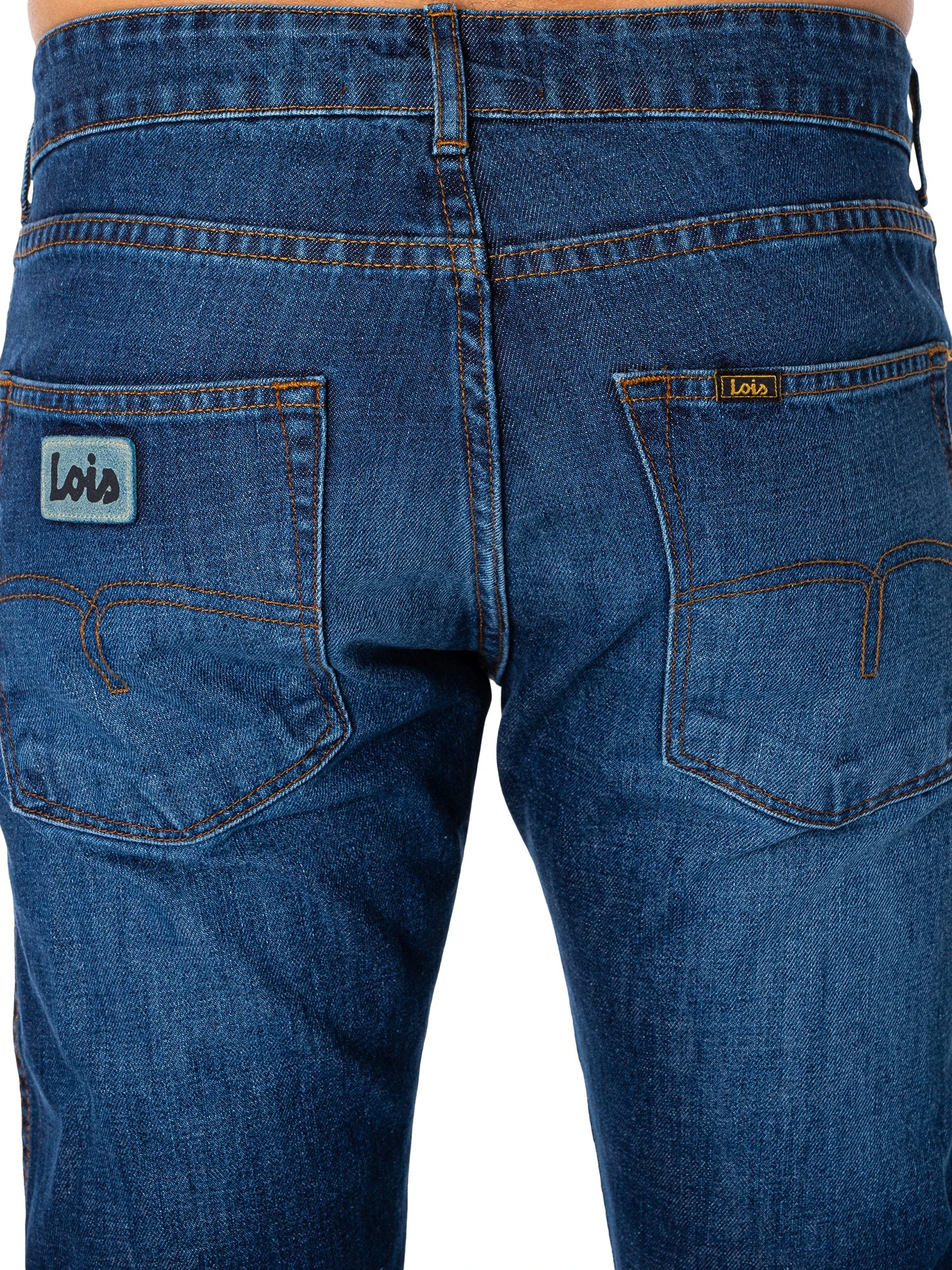 Lois Jeans Terrace Jeans - Dark Stone 4 Lois Jeans Terrace Jeans - Dark Stone - Image 4