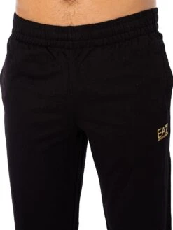EA7 Logo Joggers - Black/Gold 10 EA7 Logo Joggers - Black/Gold -Standout Fashion Shop 37766e 1