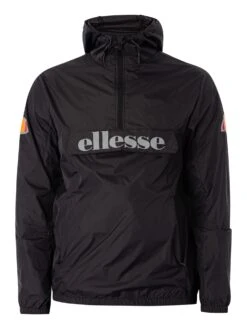 Ellesse Acera Pullover Jacket - Black -Standout Fashion Shop 37771h
