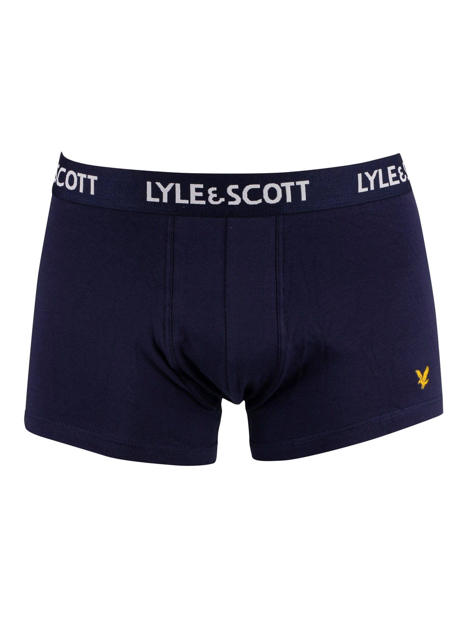 Lyle & Scott 3 Pack Barclay Trunks - Peacoat 2 Lyle & Scott 3 Pack Barclay Trunks - Peacoat - Image 2