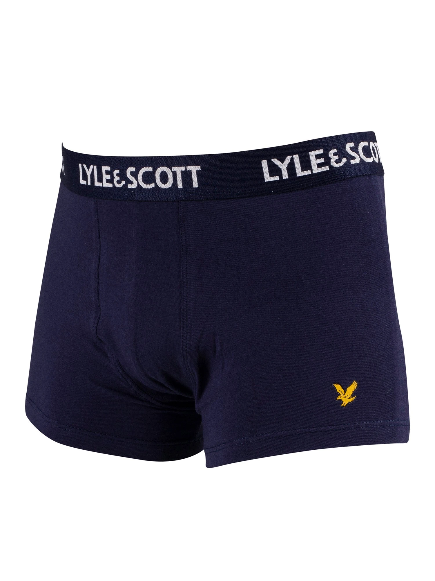 Lyle & Scott 3 Pack Barclay Trunks - Peacoat 3 Lyle & Scott 3 Pack Barclay Trunks - Peacoat - Image 3