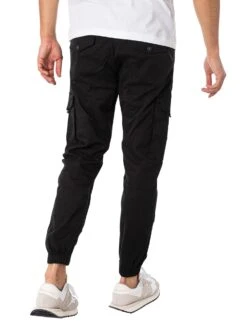 Jack & Jones Paul Flake 542 Cargos - Black -Standout Fashion Shop 38017c 1
