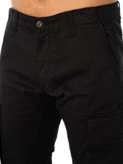 Jack & Jones Paul Flake 542 Cargos - Black -Standout Fashion Shop 38017e 1