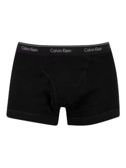 Calvin Klein 3 Pack Trunks - White/Black/Grey -Standout Fashion Shop 38300e
