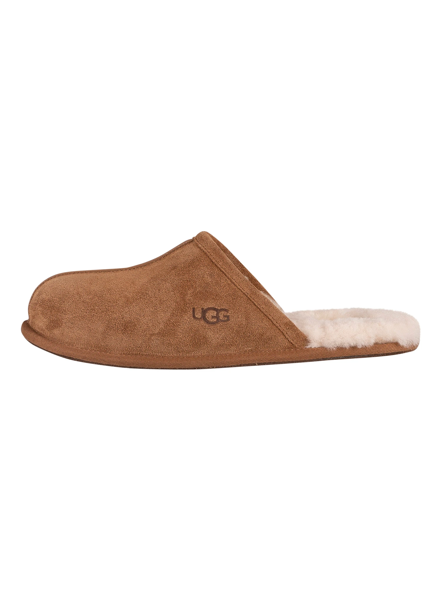 UGG Scuff Suede Slippers - Chestnut 2 UGG Scuff Suede Slippers - Chestnut - Image 2