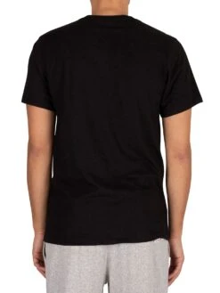 Calvin Klein 3 Pack Lounge Crew T-Shirts - Black/White/Grey Heather -Standout Fashion Shop 38792c