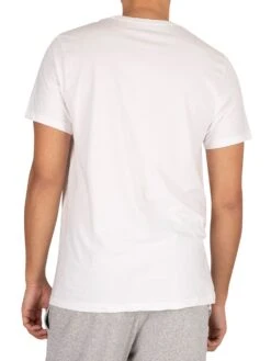 Calvin Klein 3 Pack Lounge Crew T-Shirts - White -Standout Fashion Shop 38794d