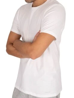 Calvin Klein 3 Pack Lounge Crew T-Shirts - White -Standout Fashion Shop 38794e
