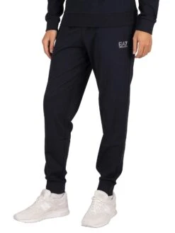 EA7 Small Logo Joggers - Night Blue