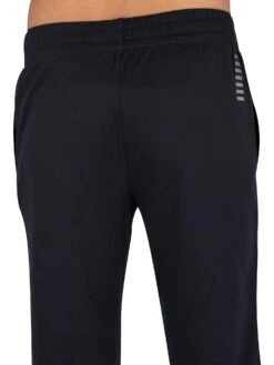 EA7 Small Logo Joggers - Night Blue -Standout Fashion Shop 38904d