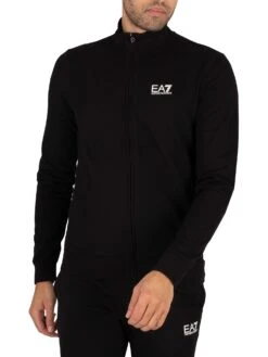 EA7 Logo Tracksuit - Black 12 EA7 Logo Tracksuit - Black -Standout Fashion Shop 38909c