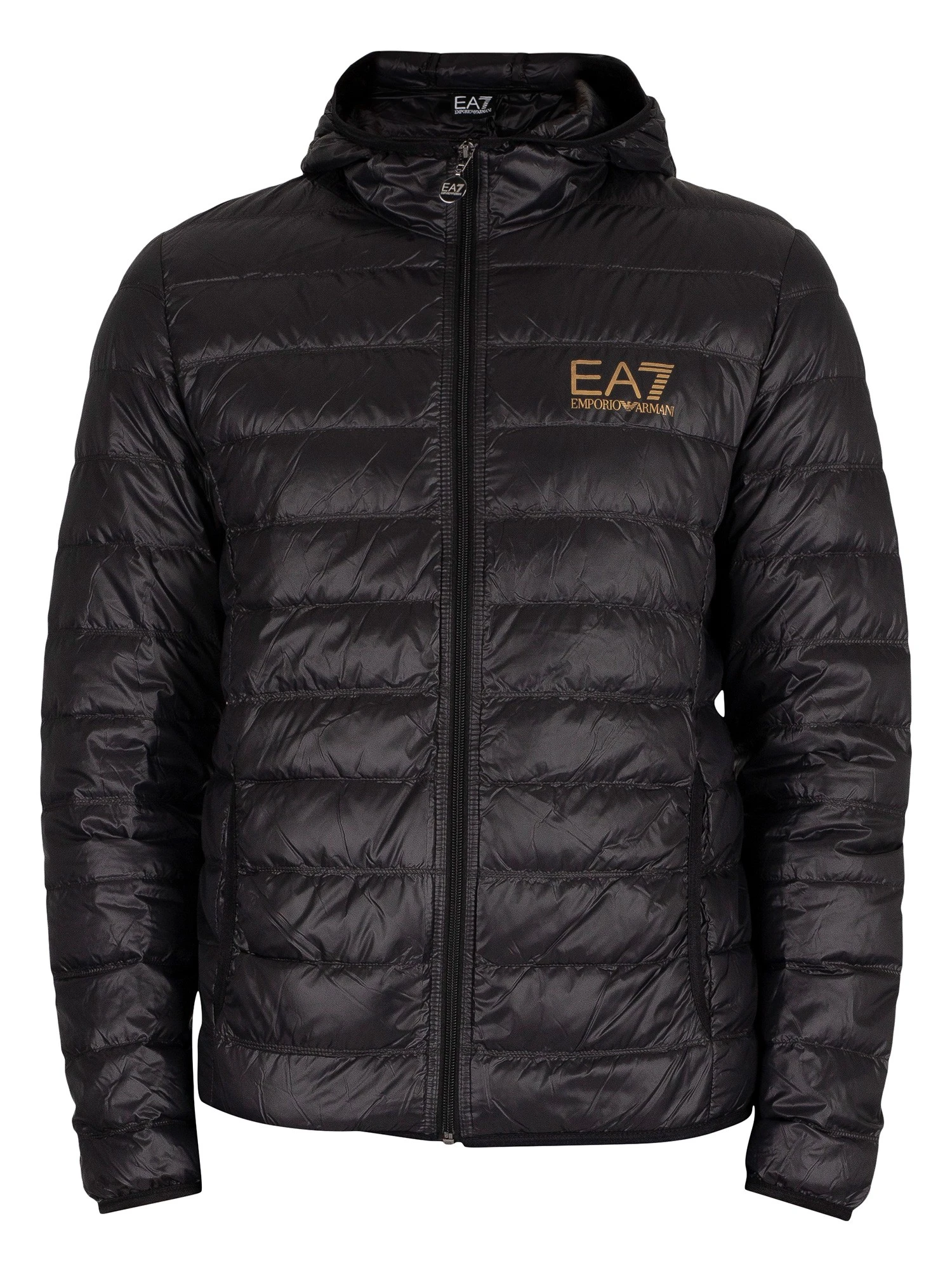 EA7 Woven Down Jacket - Black 9 EA7 Woven Down Jacket - Black - Image 9