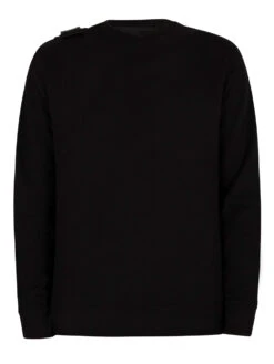 MA.STRUM Core Crew Sweatshirt - Jet Black 13 MA.STRUM Core Crew Sweatshirt - Jet Black -Standout Fashion Shop 39043g