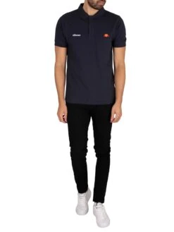 Ellesse Montura Polo Shirt - Navy -Standout Fashion Shop 39110e
