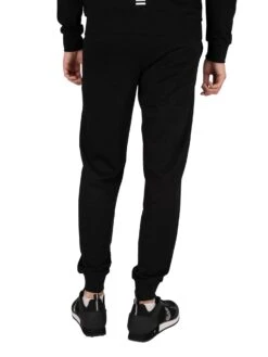 EA7 Zip Hoodie Jersey Tracksuit - Black -Standout Fashion Shop 39234f