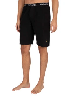 Lyle & Scott Charlie Lounge Pyjama Set - Black -Standout Fashion Shop 39440f