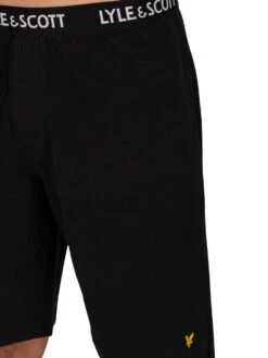 Lyle & Scott Charlie Lounge Pyjama Set - Black -Standout Fashion Shop 39440h