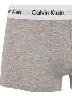 Calvin Klein 3 Pack Low Rise Trunks - Grey Heather 10 Calvin Klein 3 Pack Low Rise Trunks - Grey Heather -Standout Fashion Shop 39790e