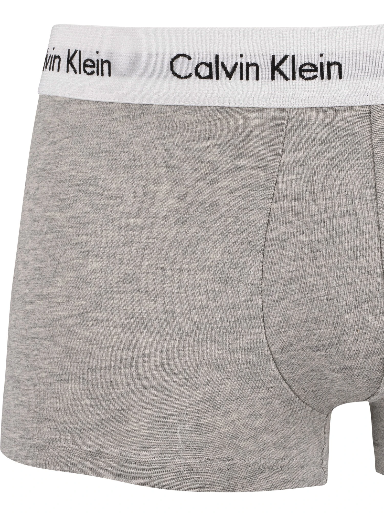 Calvin Klein 3 Pack Low Rise Trunks - Grey Heather 5 Calvin Klein 3 Pack Low Rise Trunks - Grey Heather - Image 5