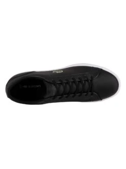 Lacoste Lerond BL21 1 CMA Leather Trainers - Black/White -Standout Fashion Shop 40069f