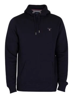 GANT Original Pullover Hoodie - Evening Blue -Standout Fashion Shop 40114e