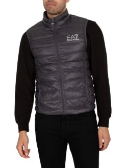 EA7 Down Gilet - Anthracite