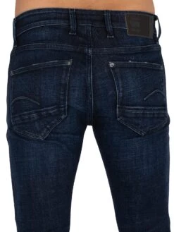 G-Star RAW Revend Skinny Fit Jeans - Worn In Ultramarine -Standout Fashion Shop 40586d