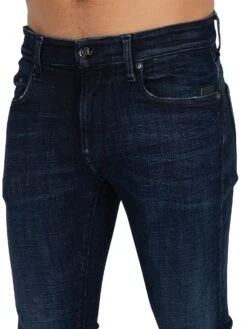 G-Star RAW Revend Skinny Fit Jeans - Worn In Ultramarine -Standout Fashion Shop 40586e