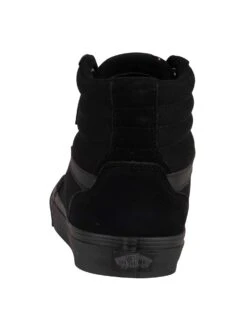Vans Filmore Hi Suede Trainers - Black/Black -Standout Fashion Shop 40703e