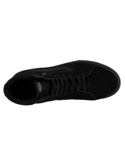 Vans Filmore Hi Suede Trainers - Black/Black -Standout Fashion Shop 40703f