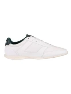 Lacoste Menerva Sport 0121 1 CMA Trainers - White/Dark Green -Standout Fashion Shop 40864c