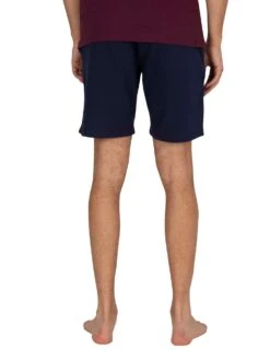 Lyle & Scott Charlie Pyjama Set - Burgundy/Blue -Standout Fashion Shop 40993j