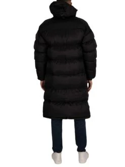 Schott 2190 Max Puffer Jacket - Black/Black -Standout Fashion Shop 41394c