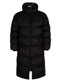 Schott 2190 Max Puffer Jacket - Black/Black -Standout Fashion Shop 41394j