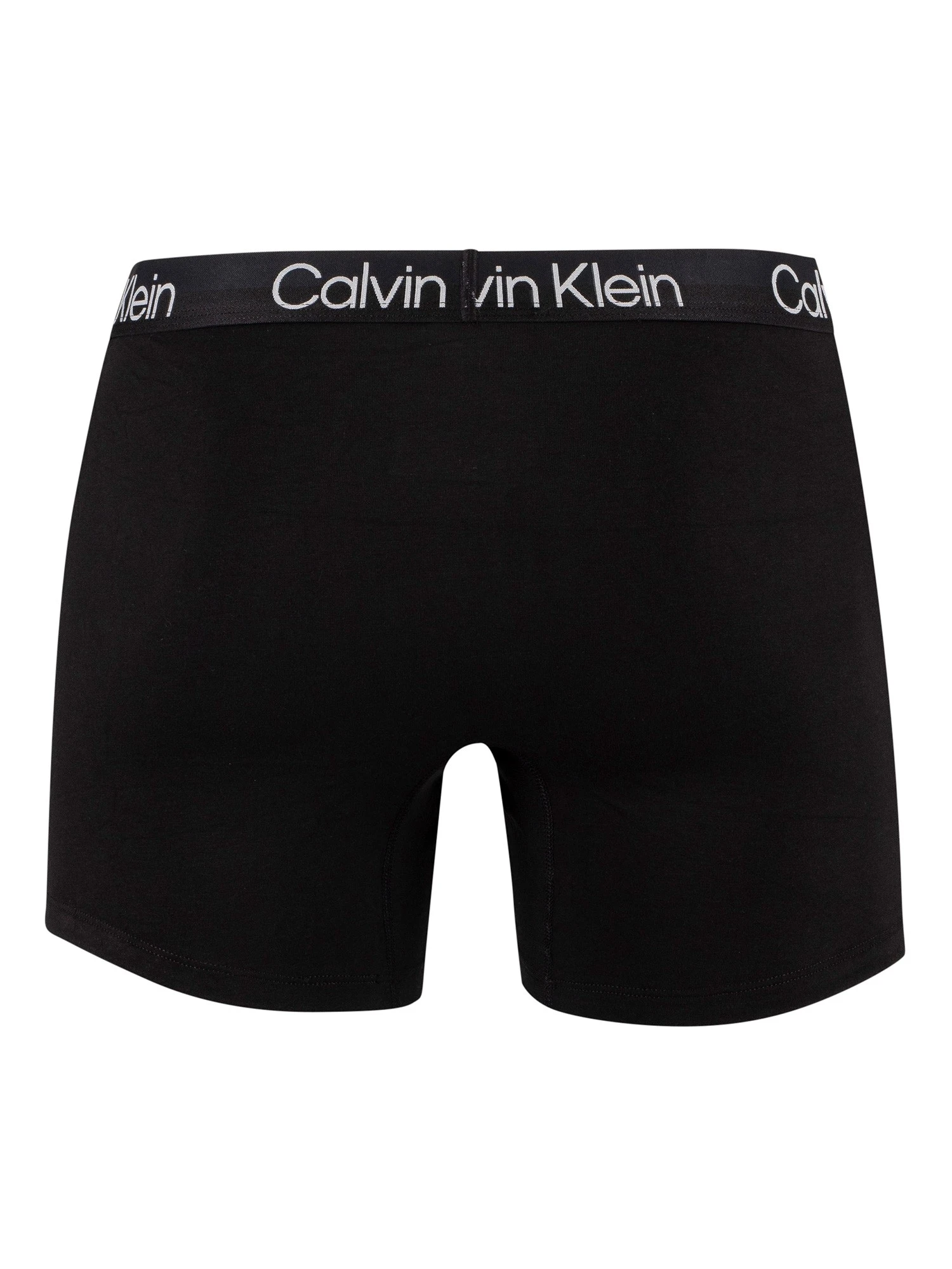 Calvin Klein 3 Pack Modern Structure Boxer Briefs - Black 4 Calvin Klein 3 Pack Modern Structure Boxer Briefs - Black - Image 4