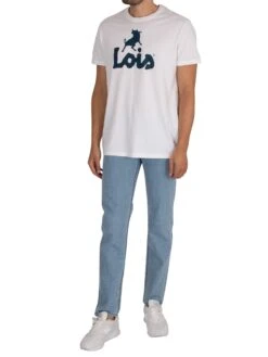 Lois Jeans Sierra Tailored Jeans - Bleach -Standout Fashion Shop 41604f