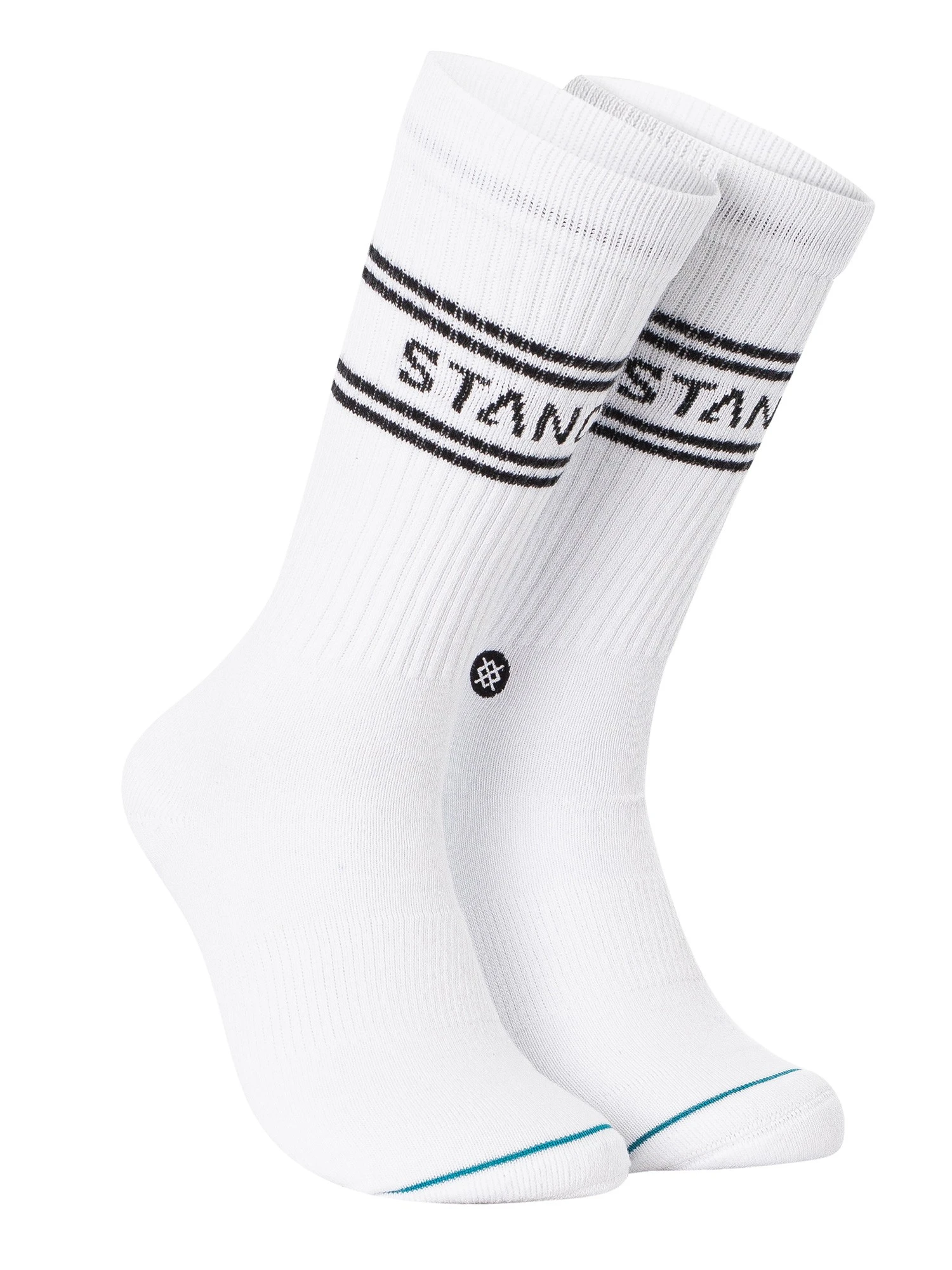 Stance 3 Pack Casual Basic Socks - Black/White/Grey 3 Stance 3 Pack Casual Basic Socks - Black/White/Grey - Image 3