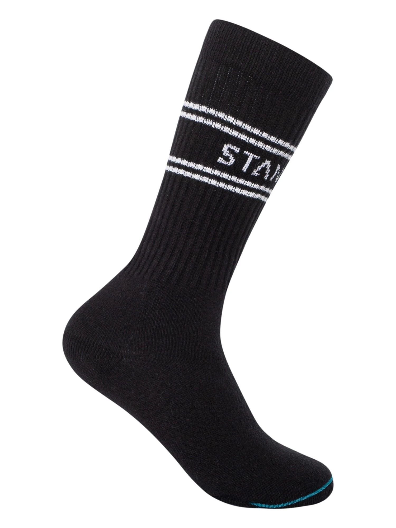 Stance 3 Pack Casual Basic Socks - Black 2 Stance 3 Pack Casual Basic Socks - Black - Image 2