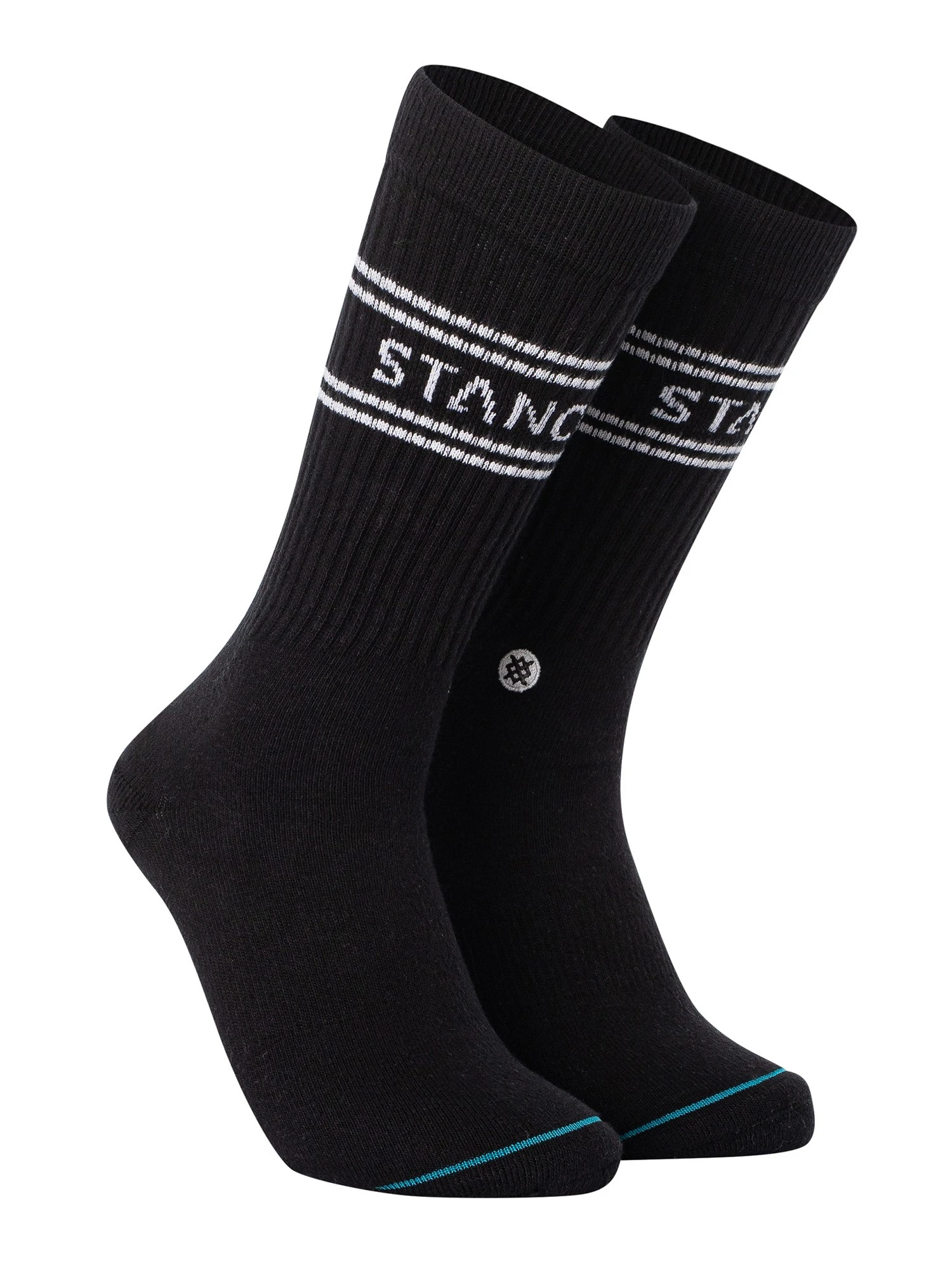 Stance 3 Pack Casual Basic Socks - Black 3 Stance 3 Pack Casual Basic Socks - Black - Image 3