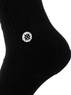 Stance 3 Pack Casual Basic Socks - Black 15 Stance 3 Pack Casual Basic Socks - Black -Standout Fashion Shop 41747h