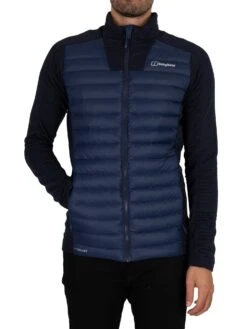 Berghaus Hottar Hybrid Light Jacket - Dark Blue