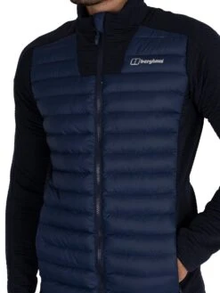 Berghaus Hottar Hybrid Light Jacket - Dark Blue -Standout Fashion Shop 41843d