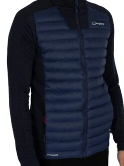 Berghaus Hottar Hybrid Light Jacket - Dark Blue -Standout Fashion Shop 41843e