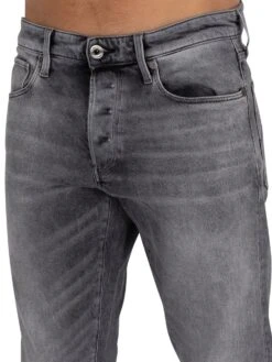 G-Star RAW 3301 Straight Tapered Jeans - Faded Bullit -Standout Fashion Shop 41853e