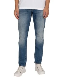 G-Star RAW 3301 Straight Tapered Jeans - Vintage Azure