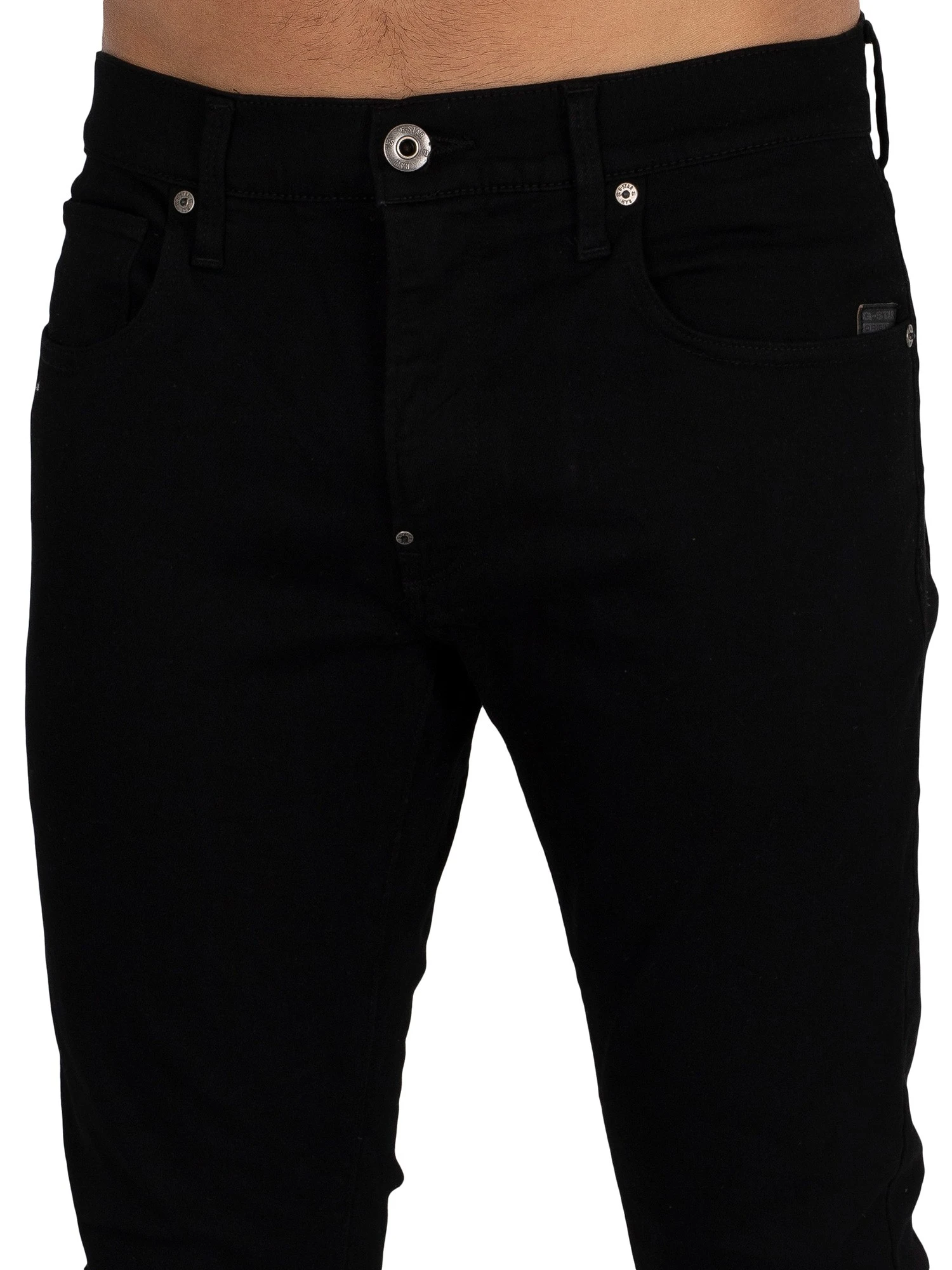 G-Star RAW Revend Skinny Jeans - Pitch Black 5 G-Star RAW Revend Skinny Jeans - Pitch Black - Image 5