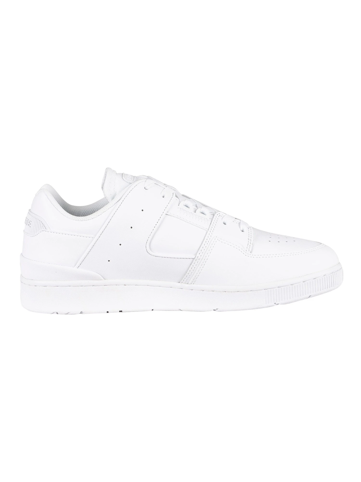 Lacoste Court Cage 0721 1 SMA Leather Trainers - White 3 Lacoste Court Cage 0721 1 SMA Leather Trainers - White - Image 3