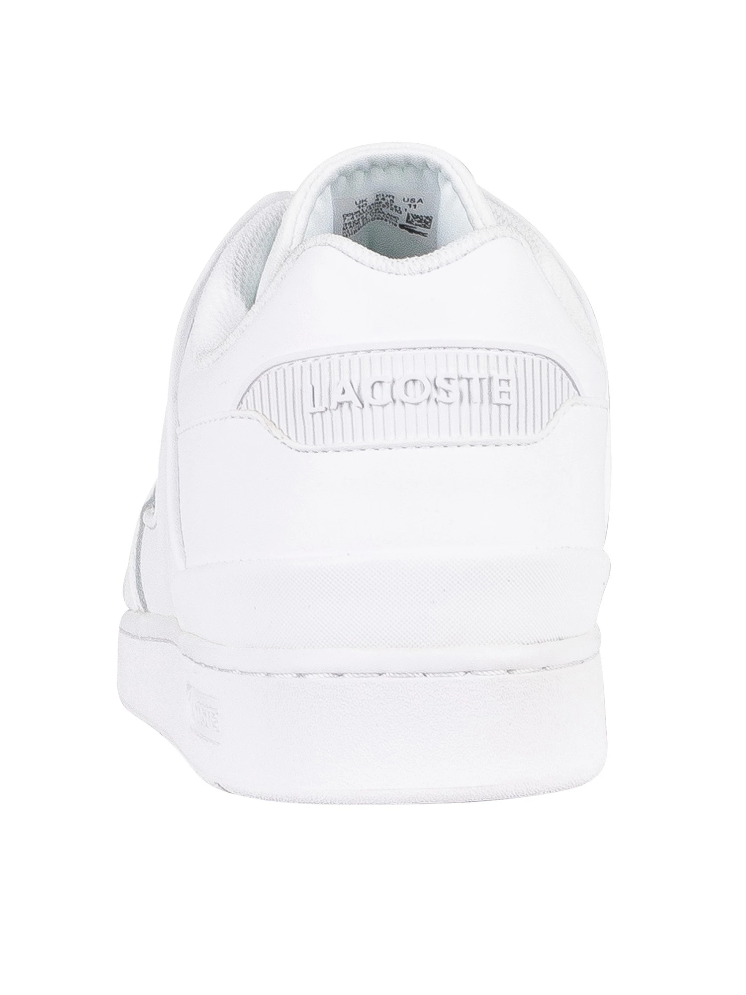 Lacoste Court Cage 0721 1 SMA Leather Trainers - White 5 Lacoste Court Cage 0721 1 SMA Leather Trainers - White - Image 5